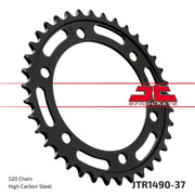 Jt Sprockets Steel Rear Sprocket 520-37t