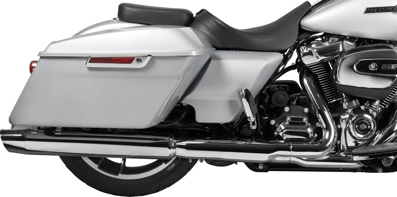 Drag Specialties Rear Solo Seat - Black Vinyl