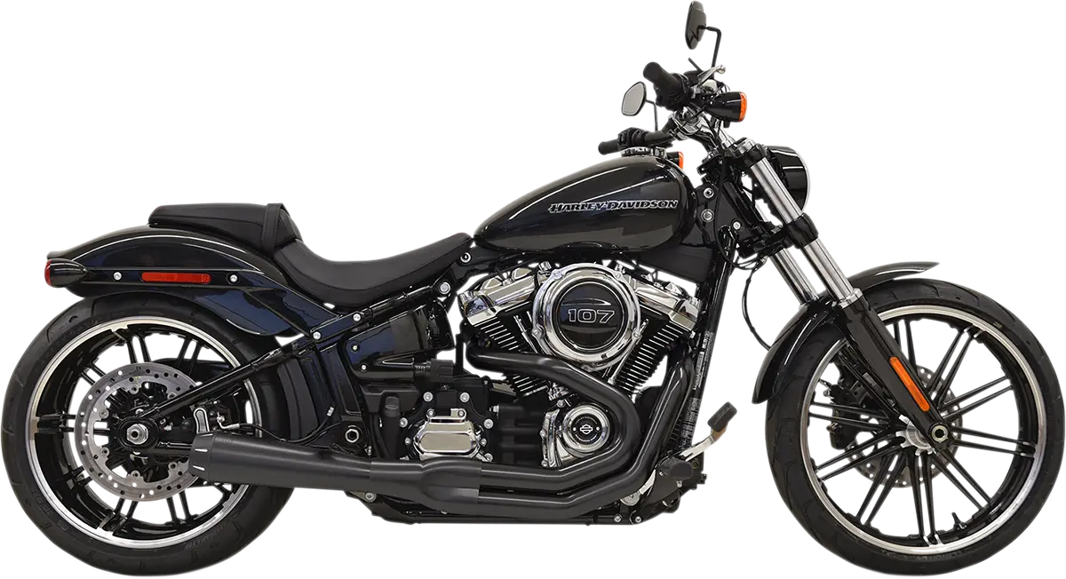 Bassani Xhaust Road Rage 2:1 Exhaust System Black