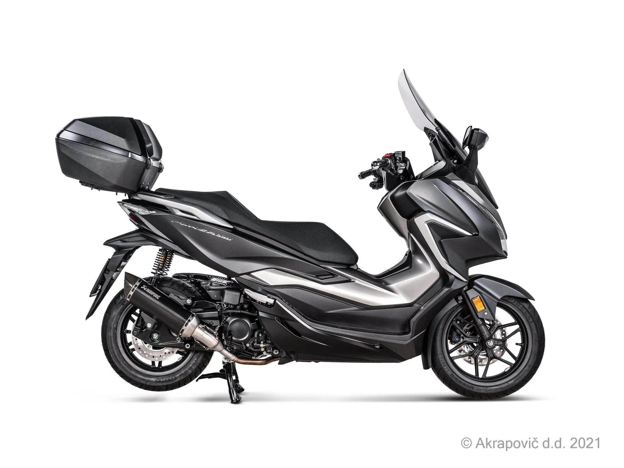 Akrapovic Slip-on Line Muffler For Scooters