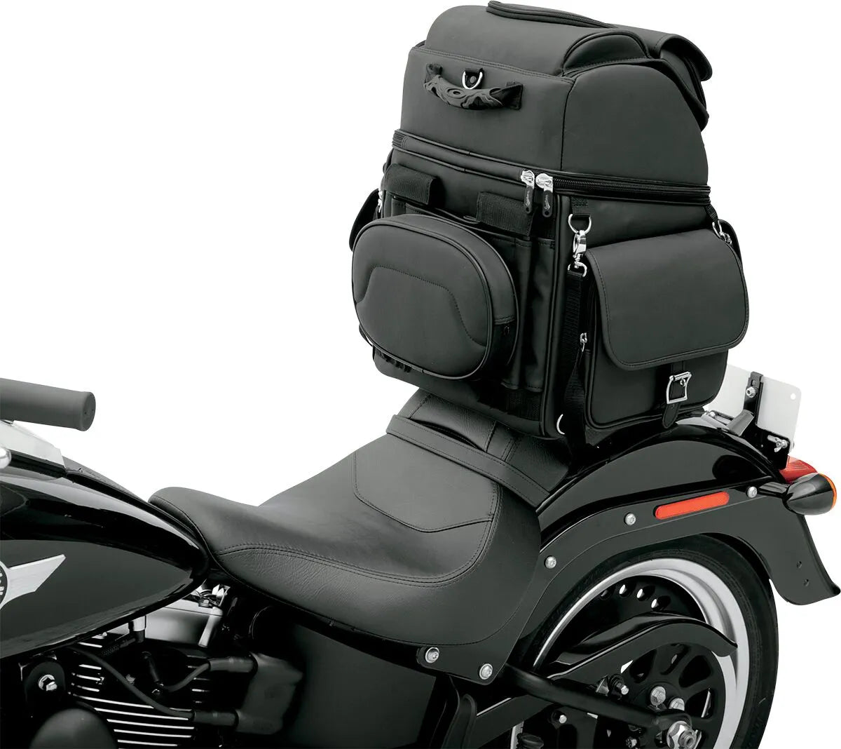Saddlemen Br3400ex Sissy Bar Bag With Backrest