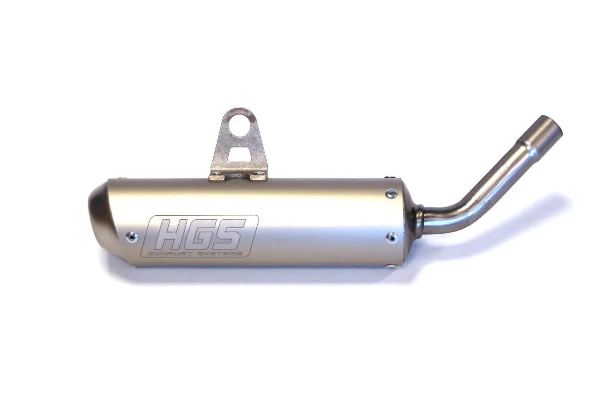 Hgs 2-stroke Silencer Exhaust With Steel End Cap