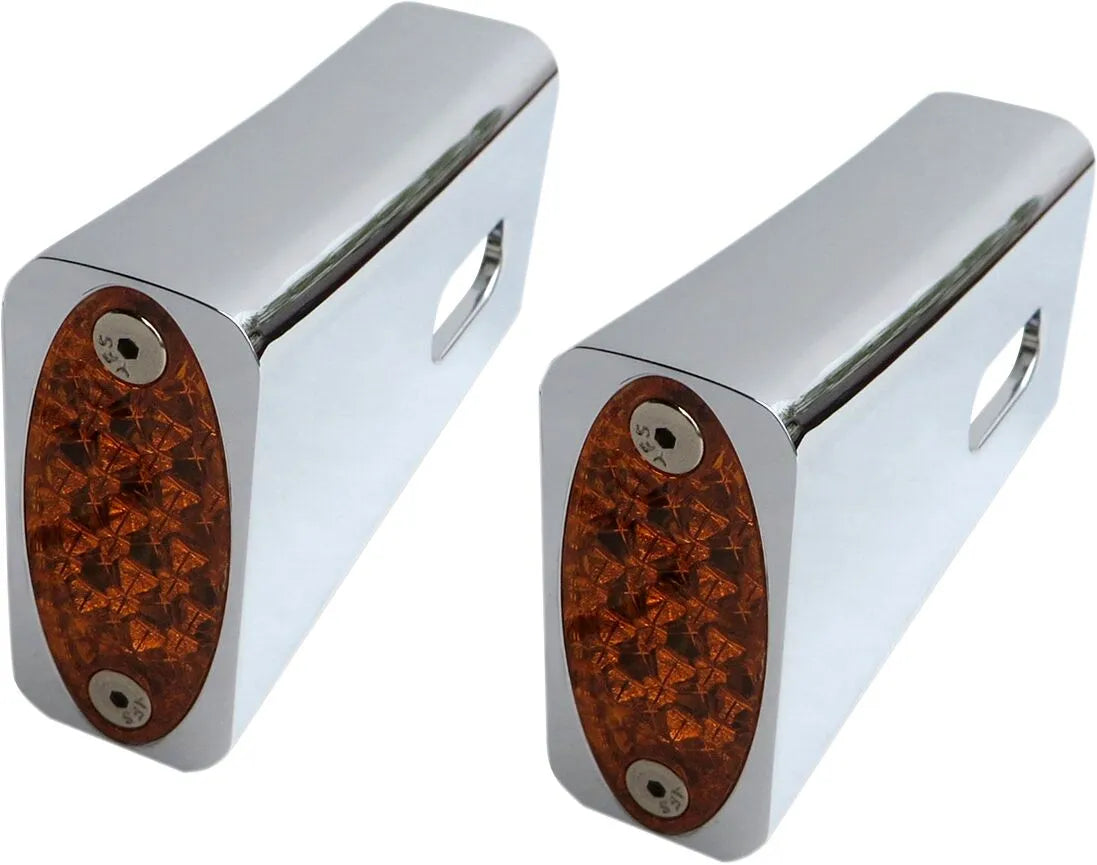 Pro-one Fender Strut Led Marker Lights - Chrome