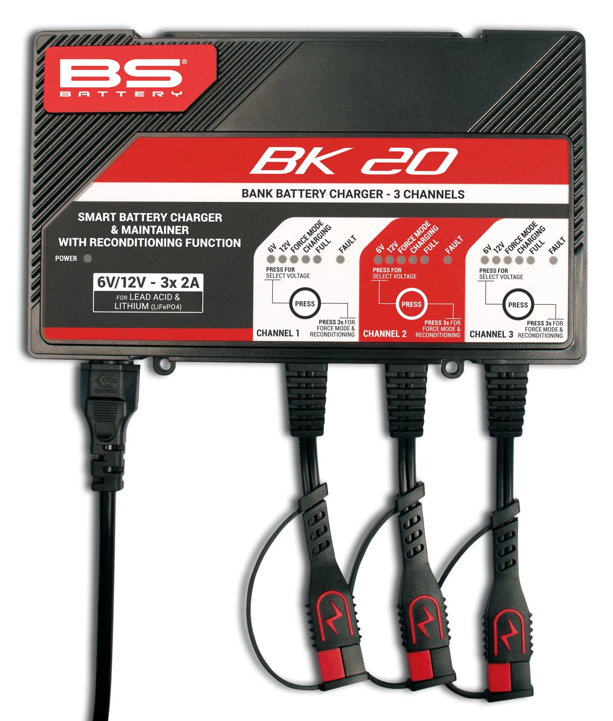 Bs Battery Smart Bank Charger With Reconditioning