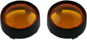 Custom Dynamics Probeam Turn Signal Bezels - Amber Lens