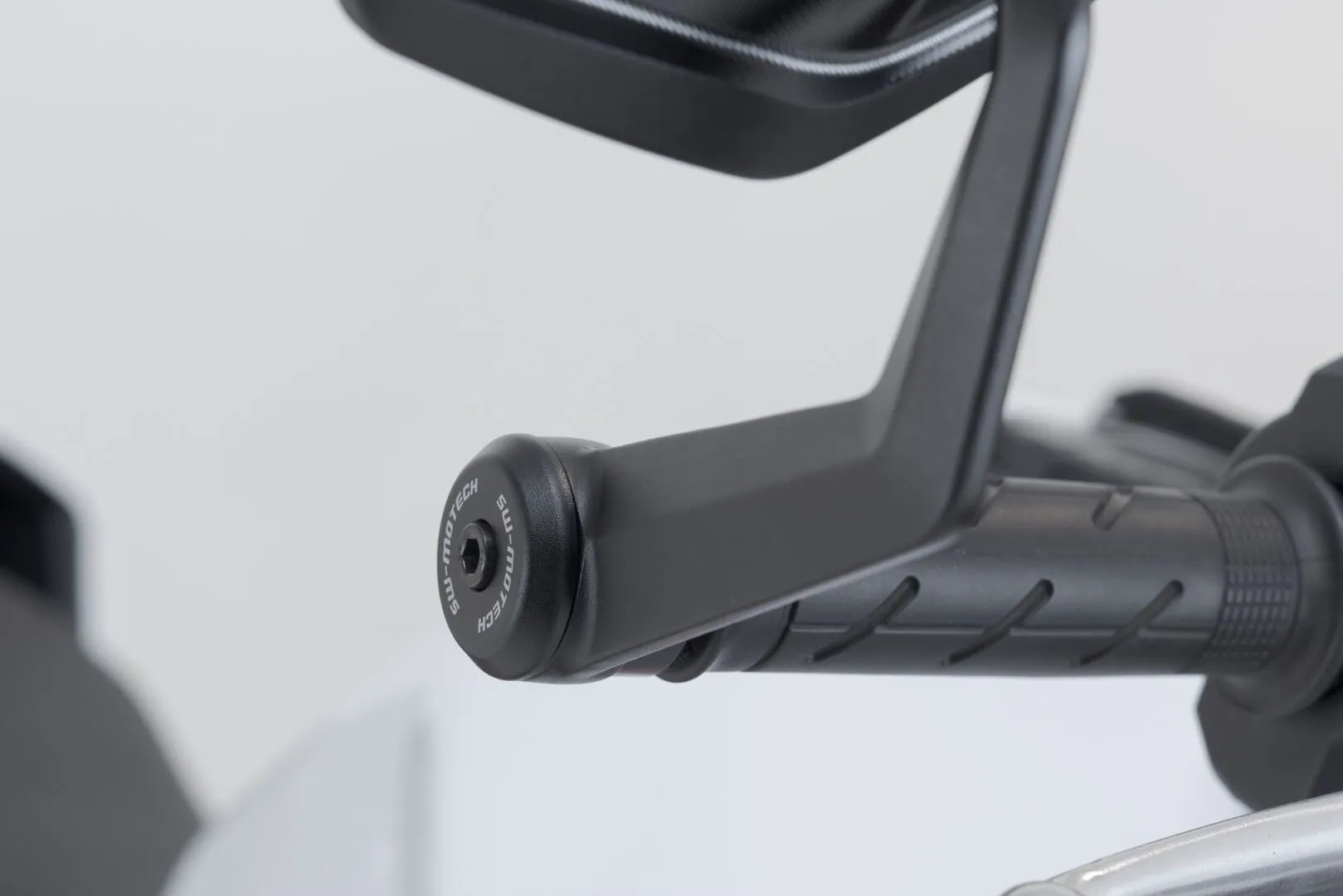 Sw-motech Bar End Mirrors - Black Aluminum