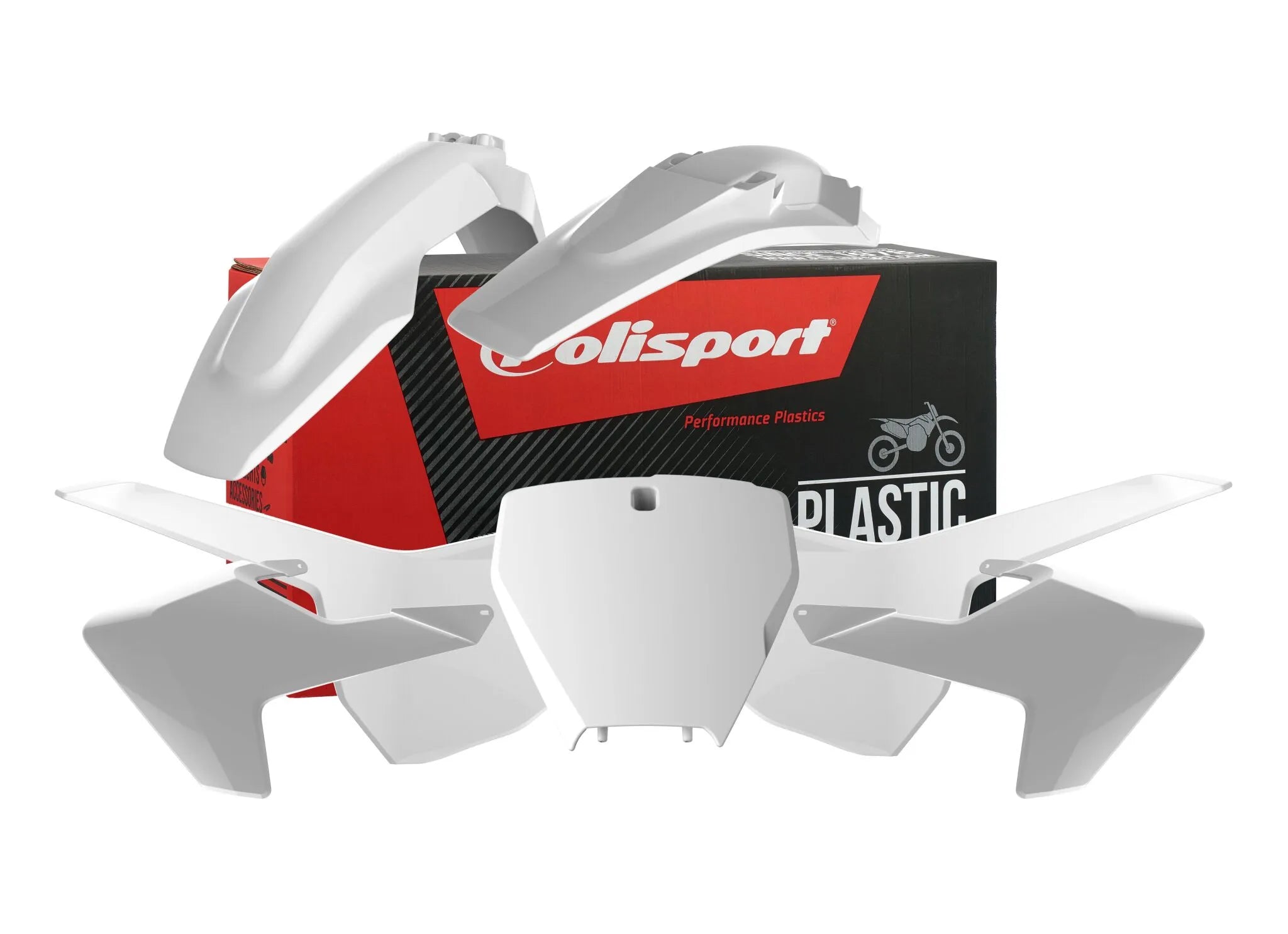 Polisport Complete Body Kit For Husqvarna - White