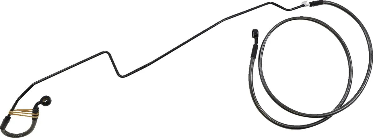 Magnum Shielding Braided Front Brake Line For Abs