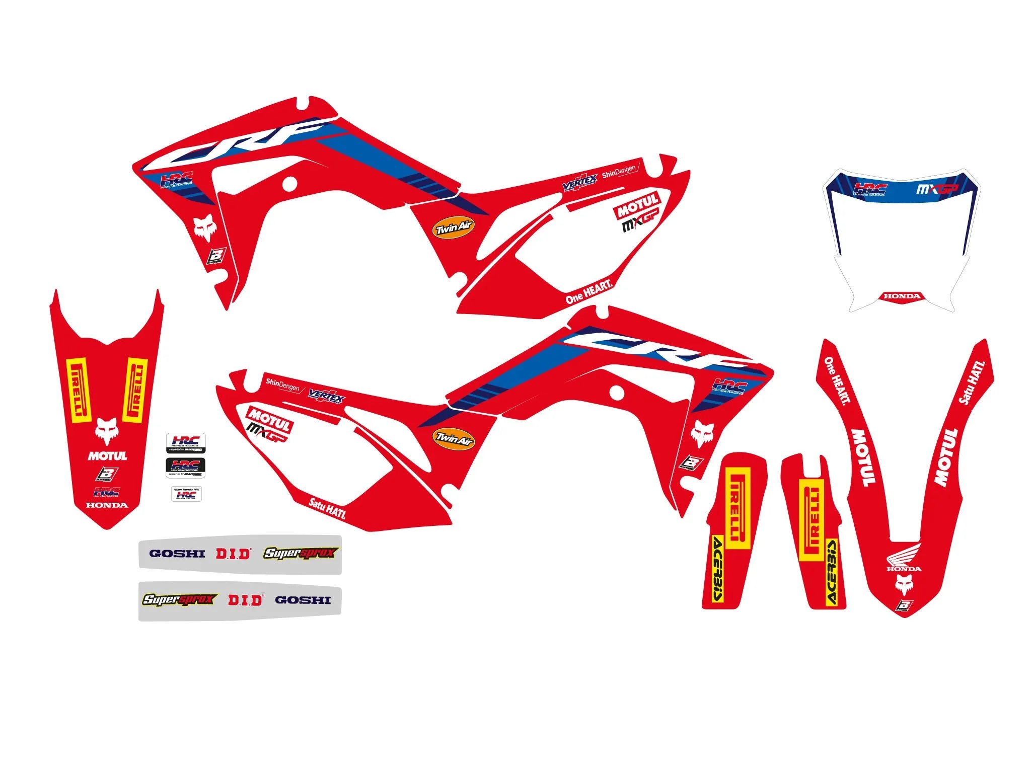 Blackbird Racing Graphics Kit With Seat Cover