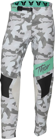 Thor Women's Sportmode Shadow Pants - Sort/Grøn/Blågrøn/Hvid/Camouflage Grå