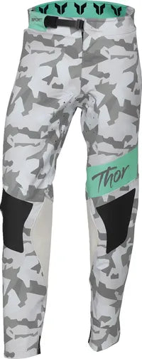 Thor Women's Sportmode Shadow Pants - Sort/Grøn/Blågrøn/Hvid/Camouflage Grå