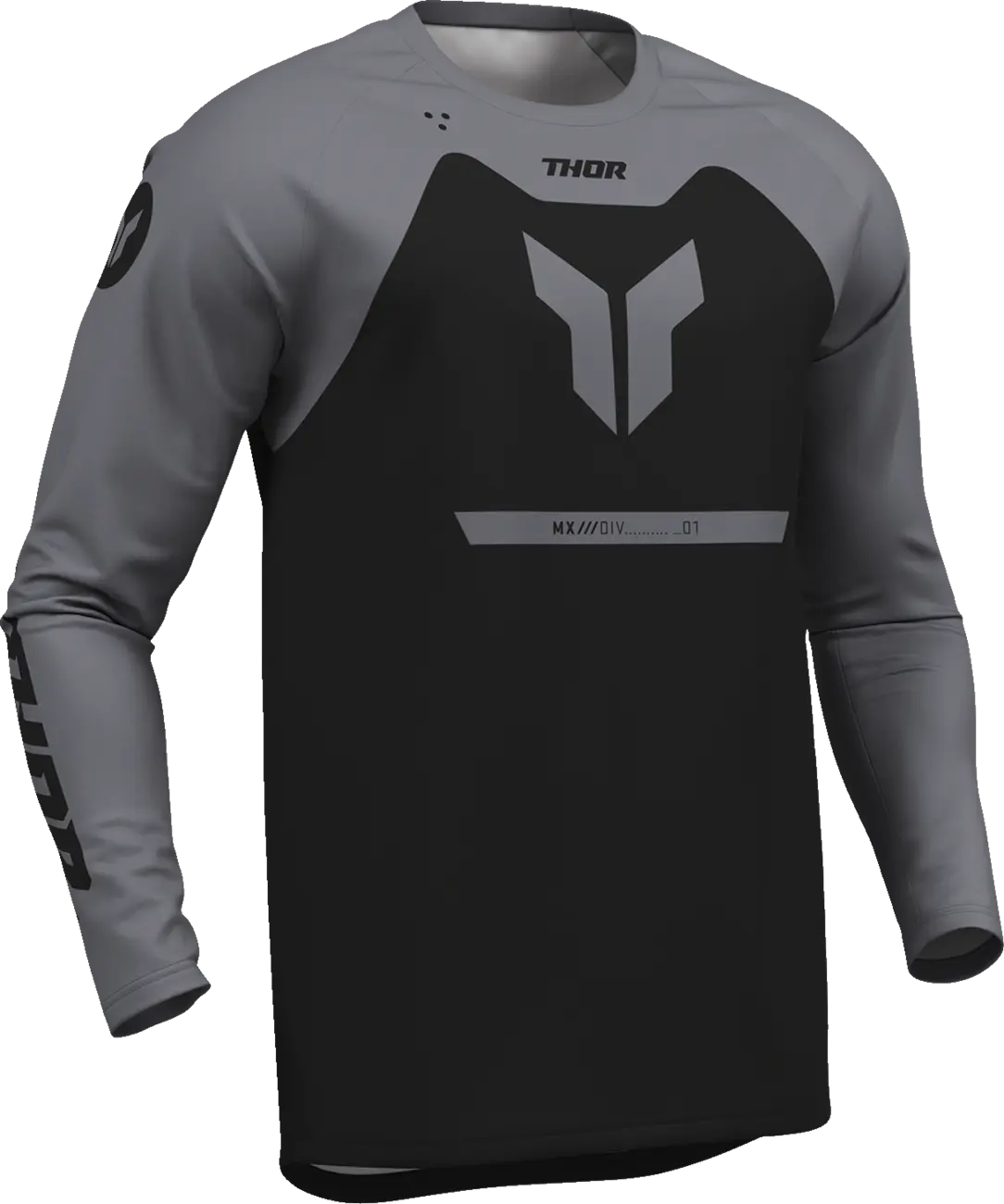 Thor Ridemode Menace Jersey - Black/Gray