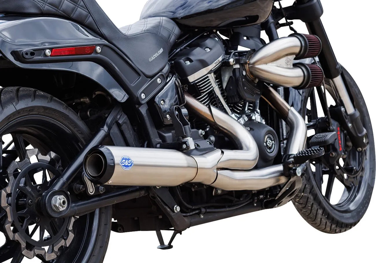 S&s Cycle 2-into-1 Qualifier Exhaust System - Race