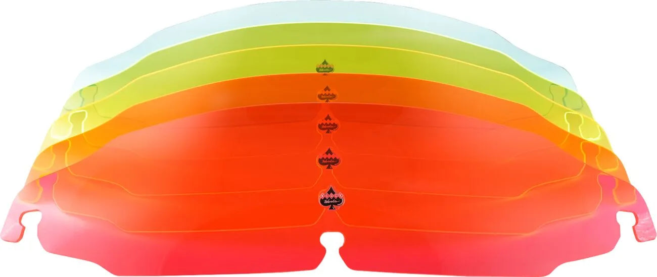 Klock Werks Kolor Flare Ice Windshield