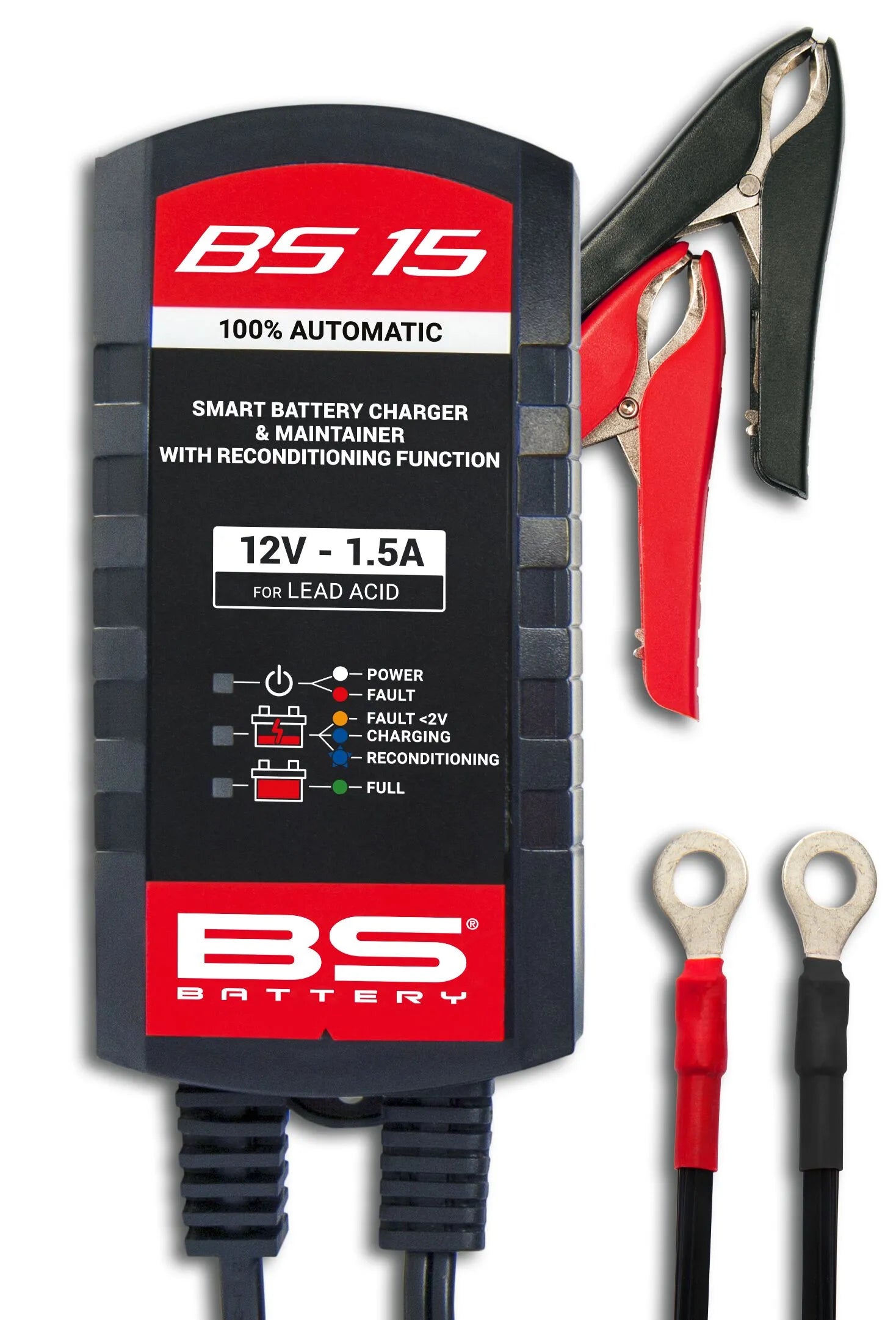 Bs Battery Smart Charger & Maintainer 30ah