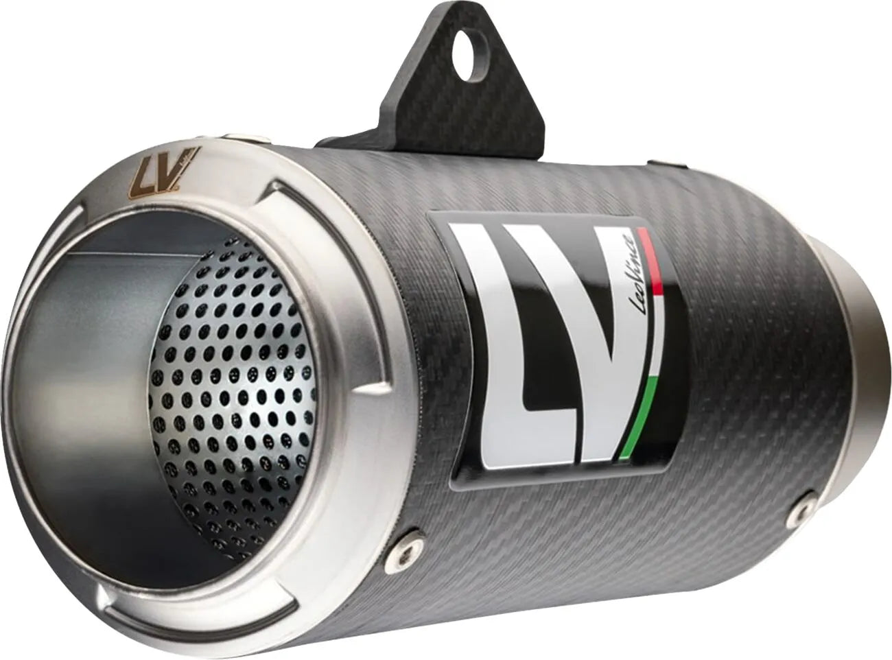 Leovince Lv Corsa Slip-on Muffler With Carbon Fiber
