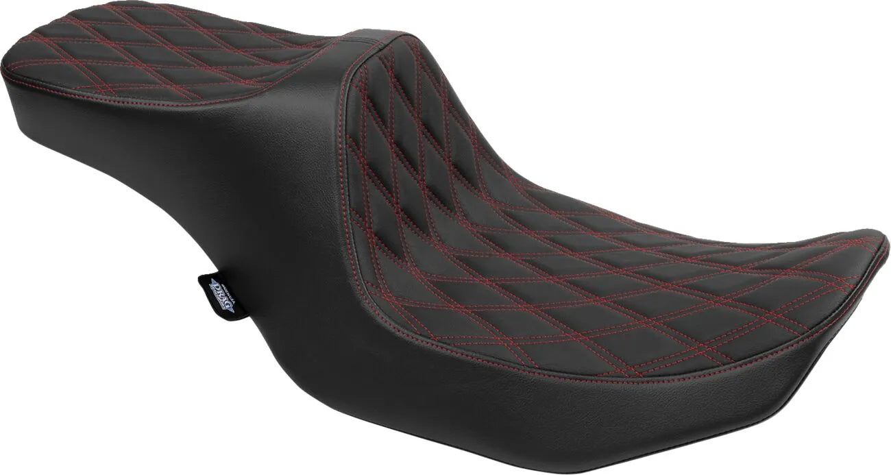 Drag Specialties Predator Iii Seat - Black/red