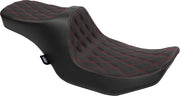 Drag Specialties Predator Iii Seat - Black/red