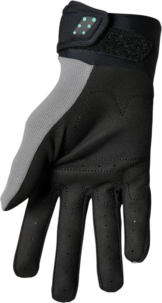 Thor Spectrum Mx Gloves - Black/Gray/Mint