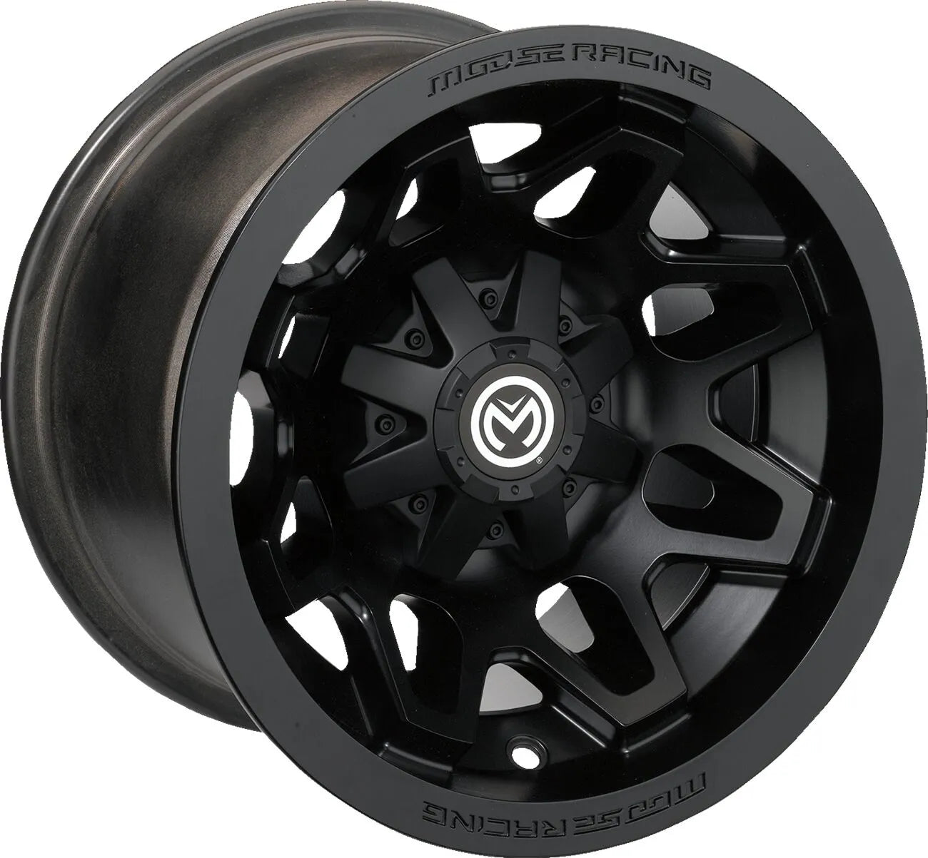 Moose Offroad 416x Wheel - 12 Inch Black Matte