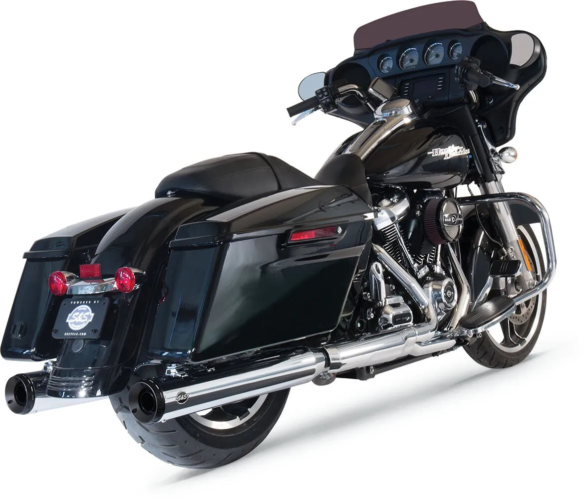 S&s Cycle Grand National Slip-on Mufflers - Chrome
