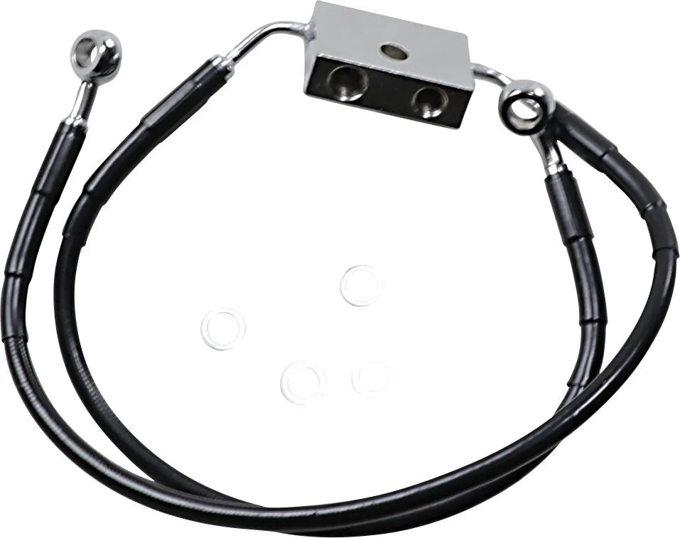 Drag Specialties Stainless Steel Brake Line Kit