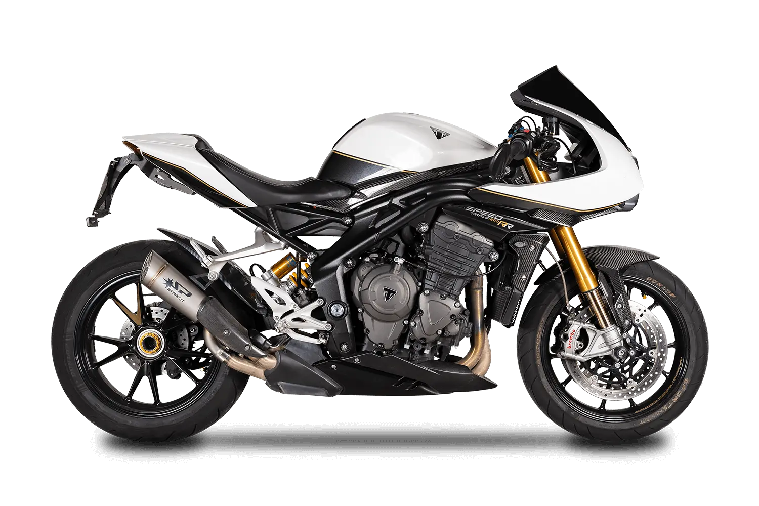 Spark Grid-o Titanium Slip-on Muffler Kit