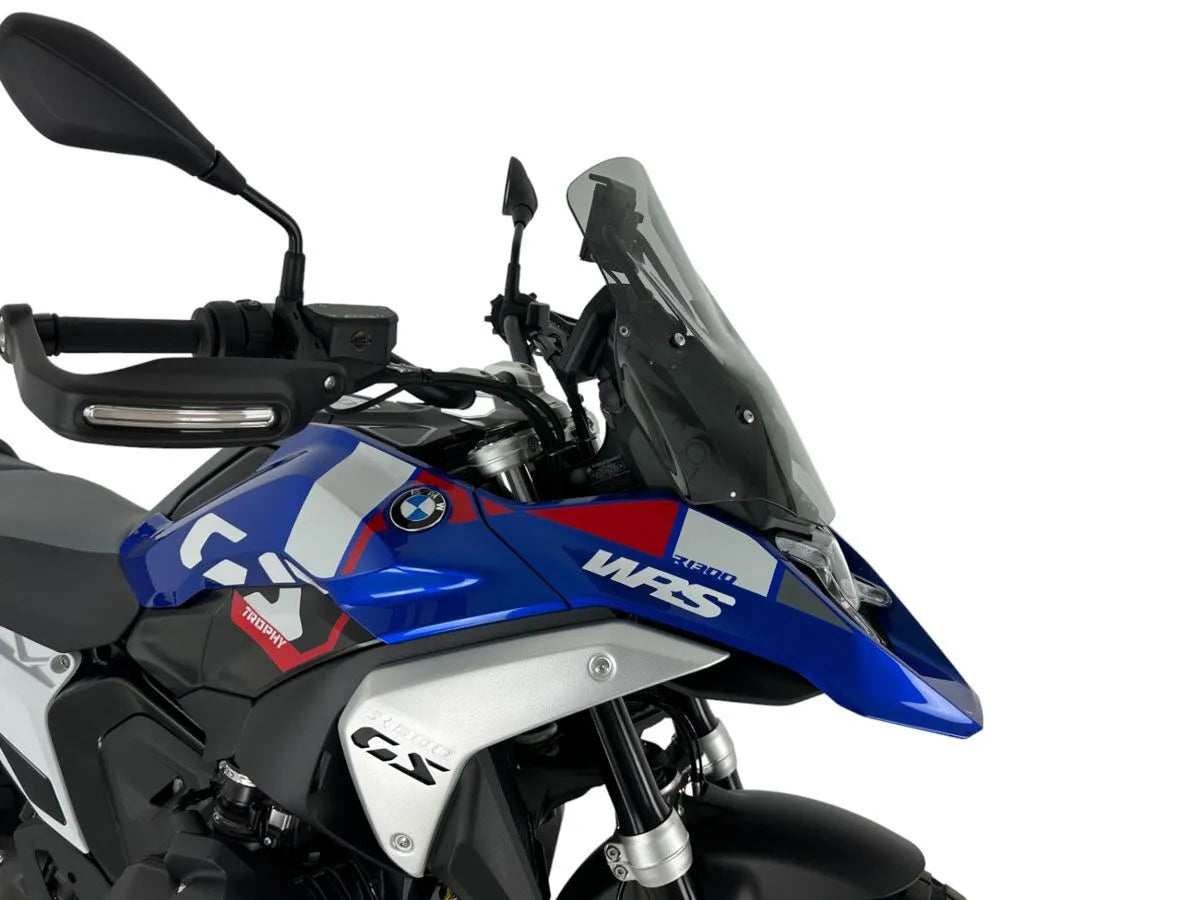 Wrs Windshield - Smoke Motorcycle Windscreen