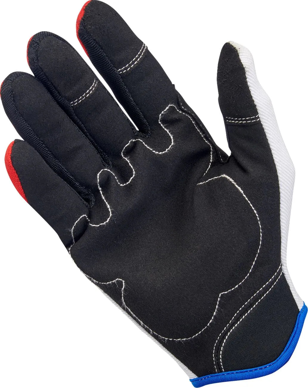 Biltwell Moto Gloves - Black/Blue/Red/White