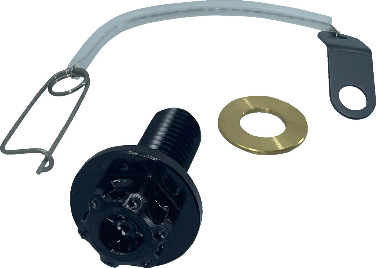 Psr Magnetic Oil Drain Plug M8 X 1.25 X 24mm Aluminum