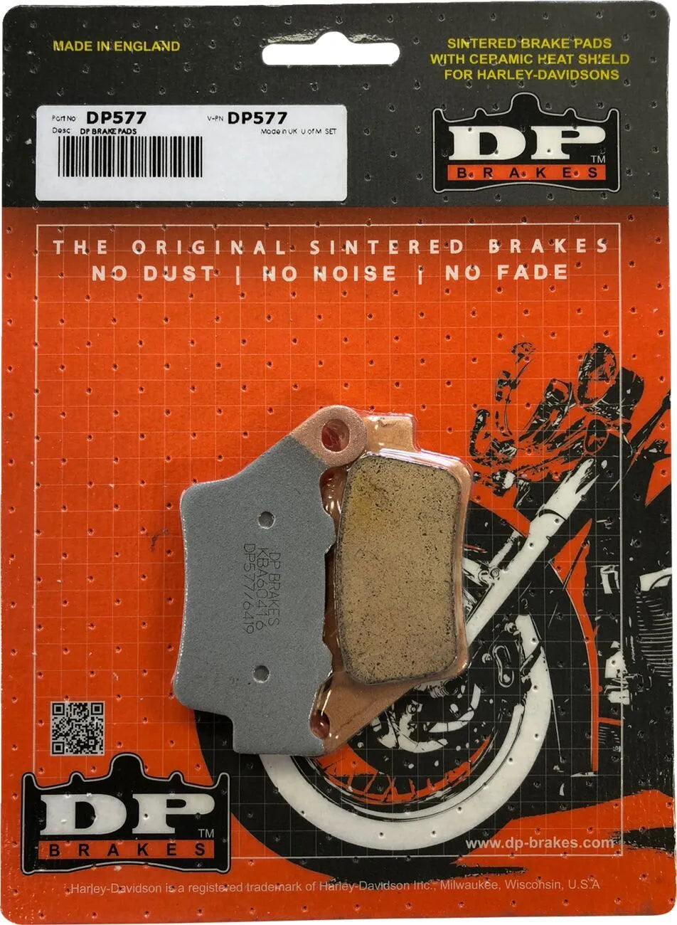 Dp Brakes Sintered Metal Brake Pads For Indian/victory