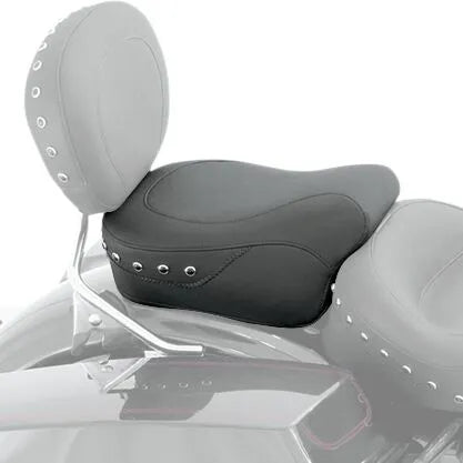 Mustang Wide Rear Seat - Studded Black Vinyl