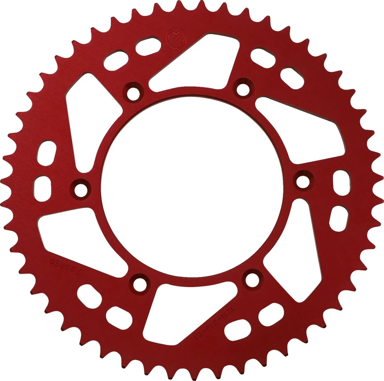 Moose Offroad Aluminum Rear Sprocket 520-51t Red