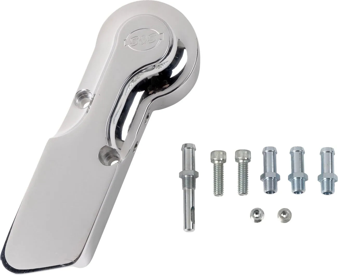 S&s Cycle Oil Filter Mounting Bracket Kit Polished