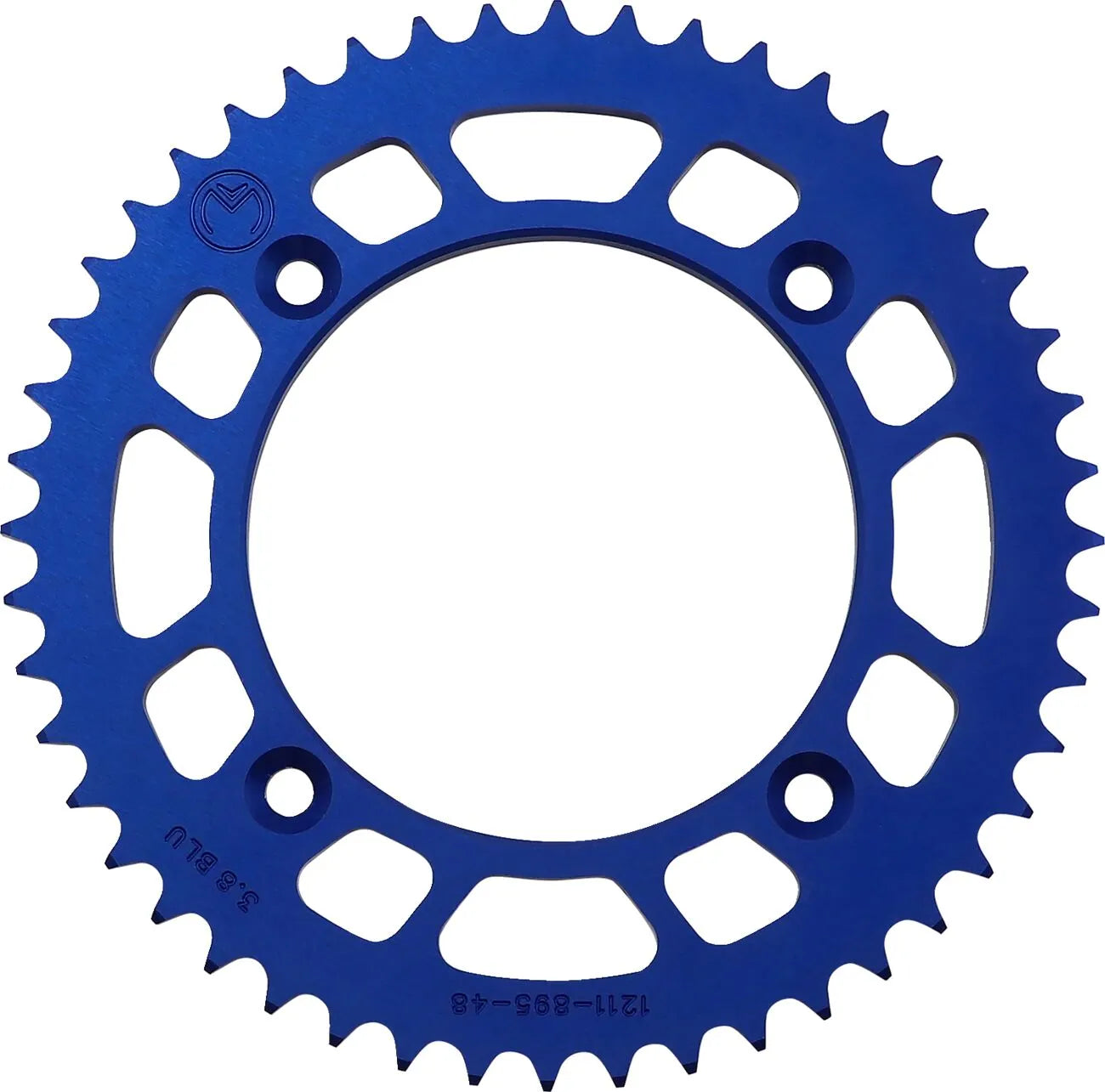 Moose Offroad Aluminum Rear Sprocket 48t Blue