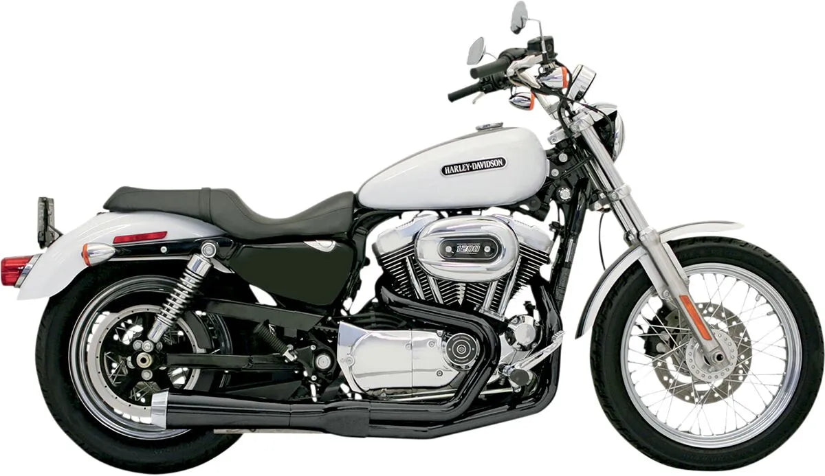 Bassani Xhaust Road Rage 2:1 Xl Exhaust System - Black