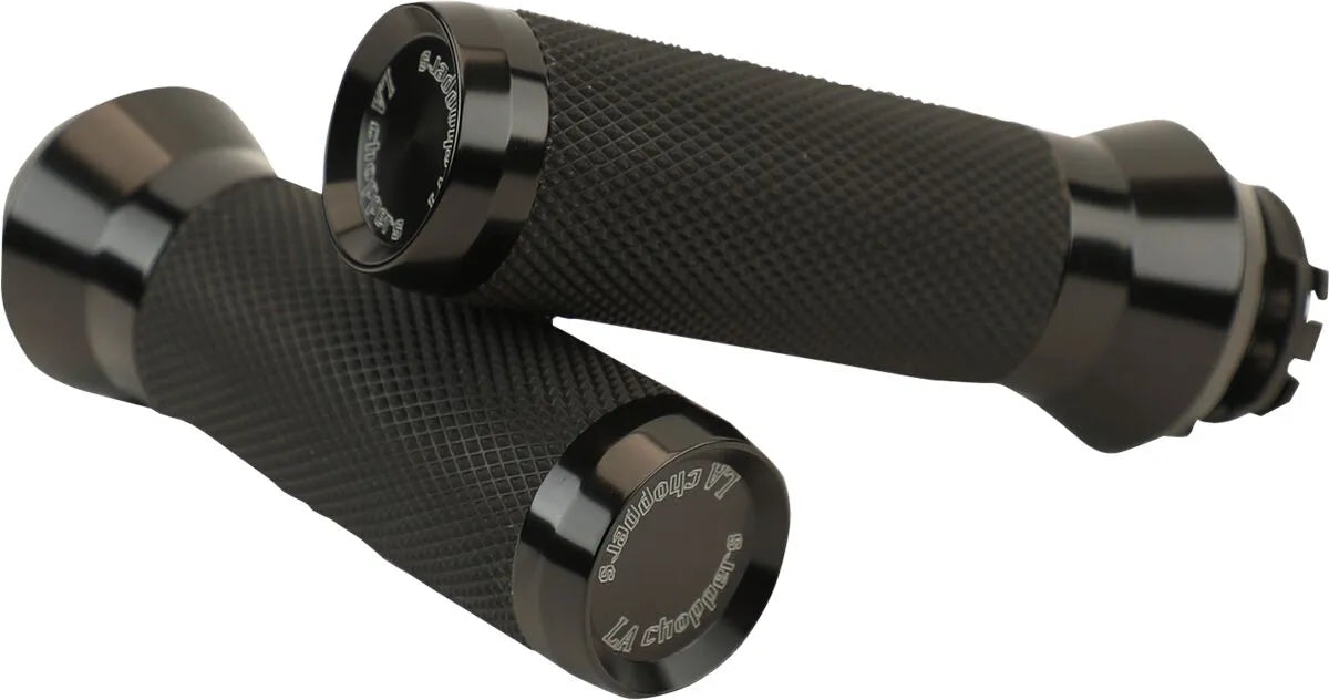 La Choppers Grips - 1" Black Anodized