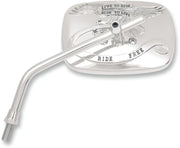 Emgo Ride Free Steel Mirror - 10mm Mount