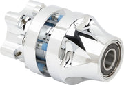 Arlen Ness Cartridge Hub - Billet Aluminum, Chrome/silver