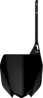 Polisport Front Number Plate - Black