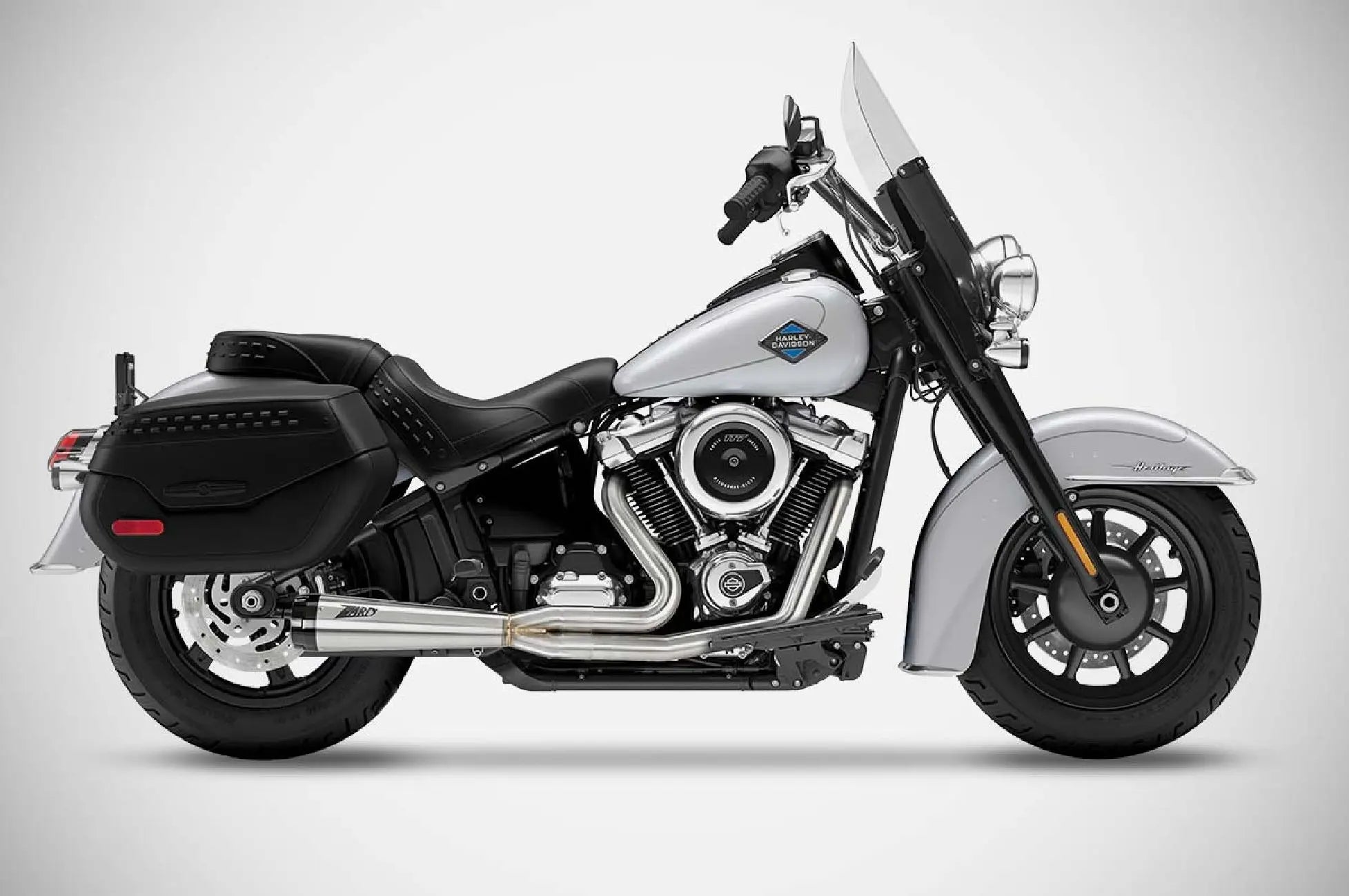 Zard 2:1 Full Exhaust System For H-d Softails (Polished)