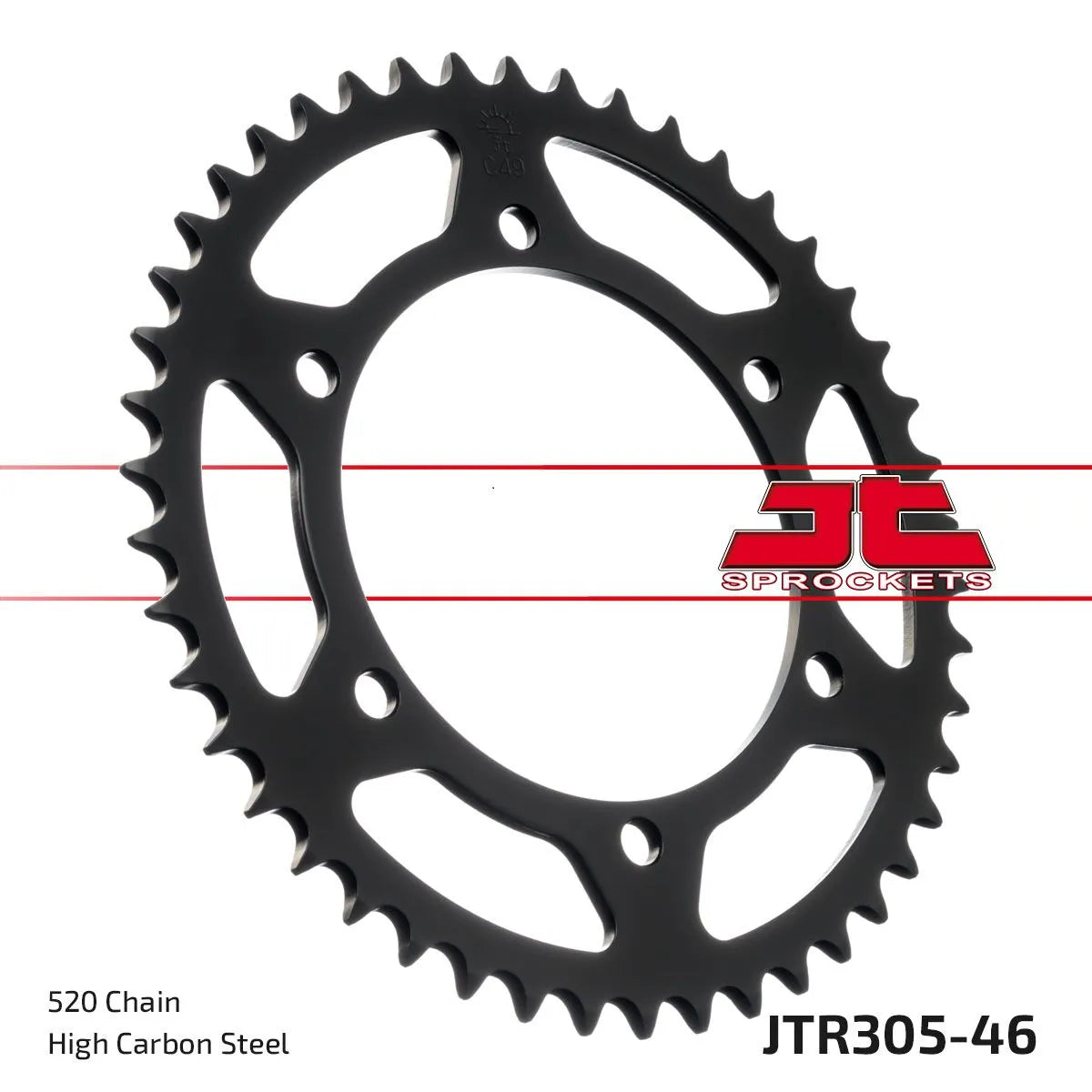 Jt Sprockets Steel Rear Sprocket 520-46t