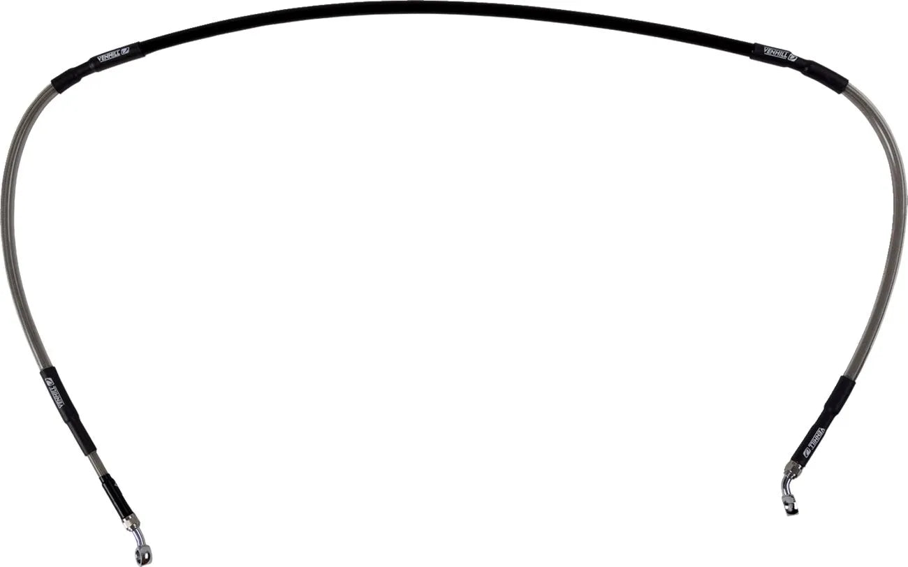 Moose Offroad Stainless Steel Braided Brake Line - Front