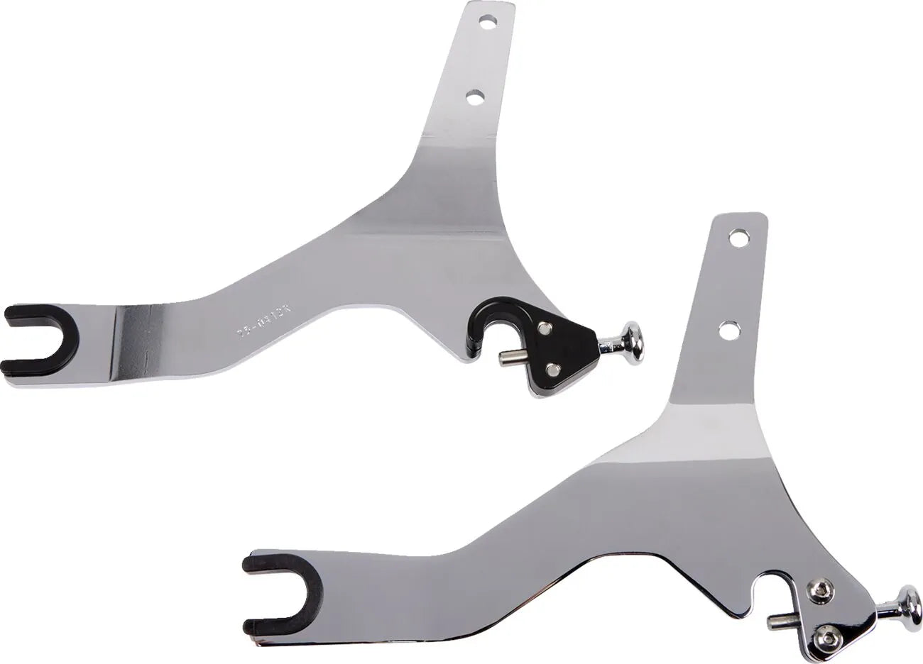 Cobra Detachable Backrest Kit - Chrome Finish