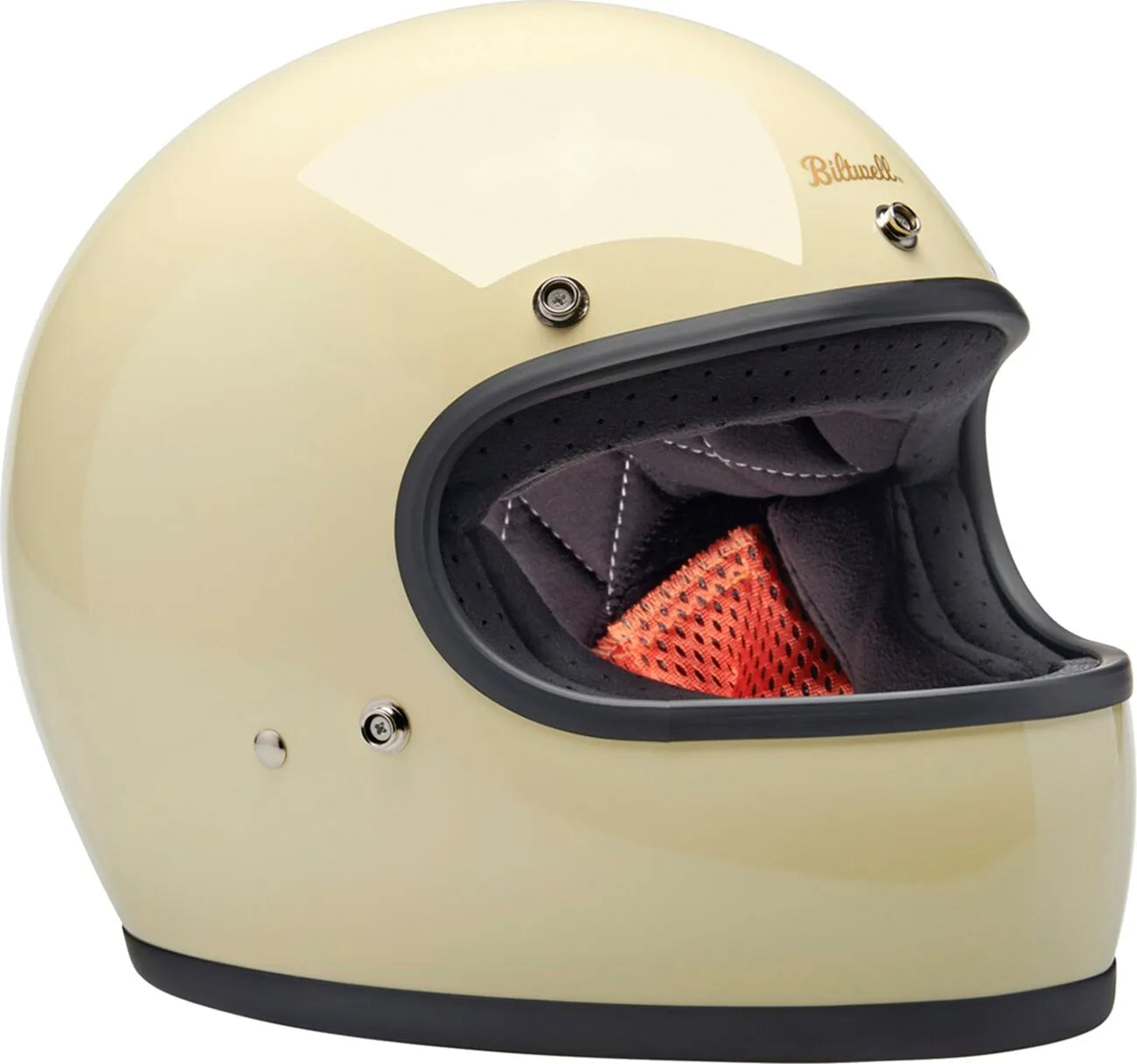 Biltwell Gringo Helmet - Full Face - Gloss White