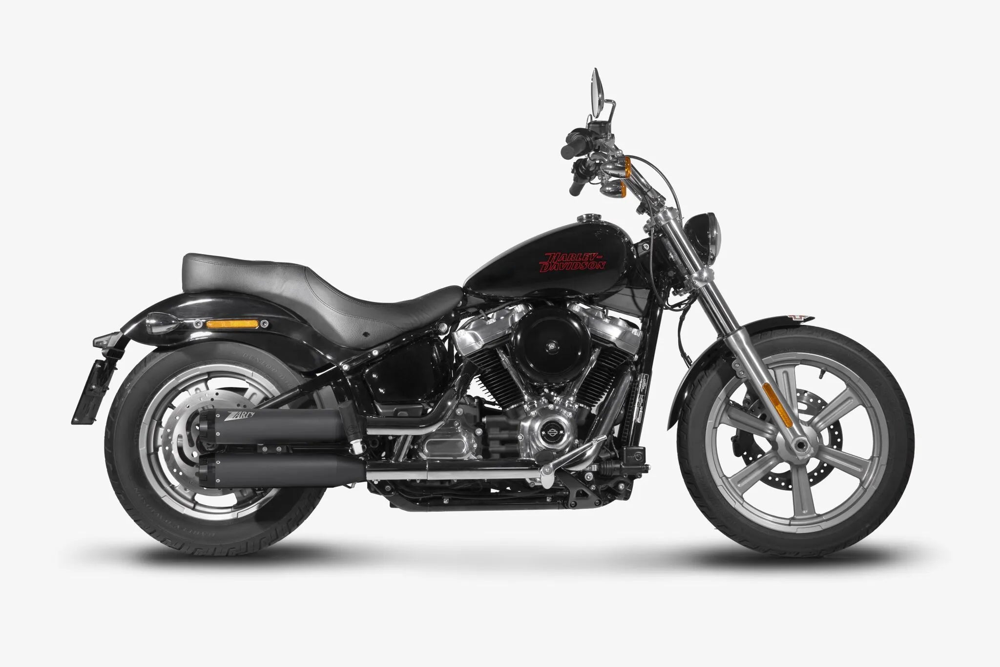 Zard Overlapped Slip-ons Muffler For Hd-softail M8