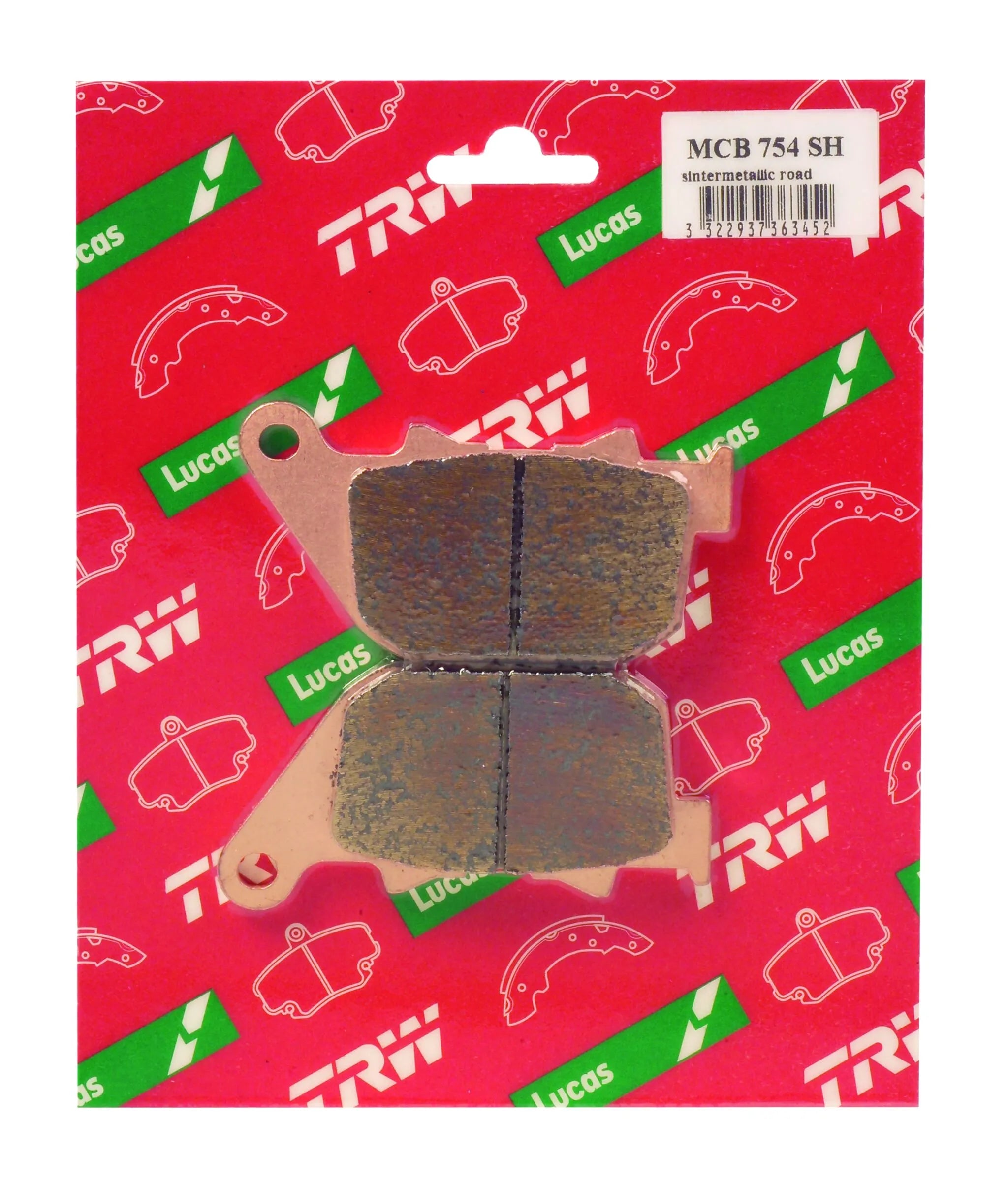 Trw Sh Series Sintered Rear Brake Pads