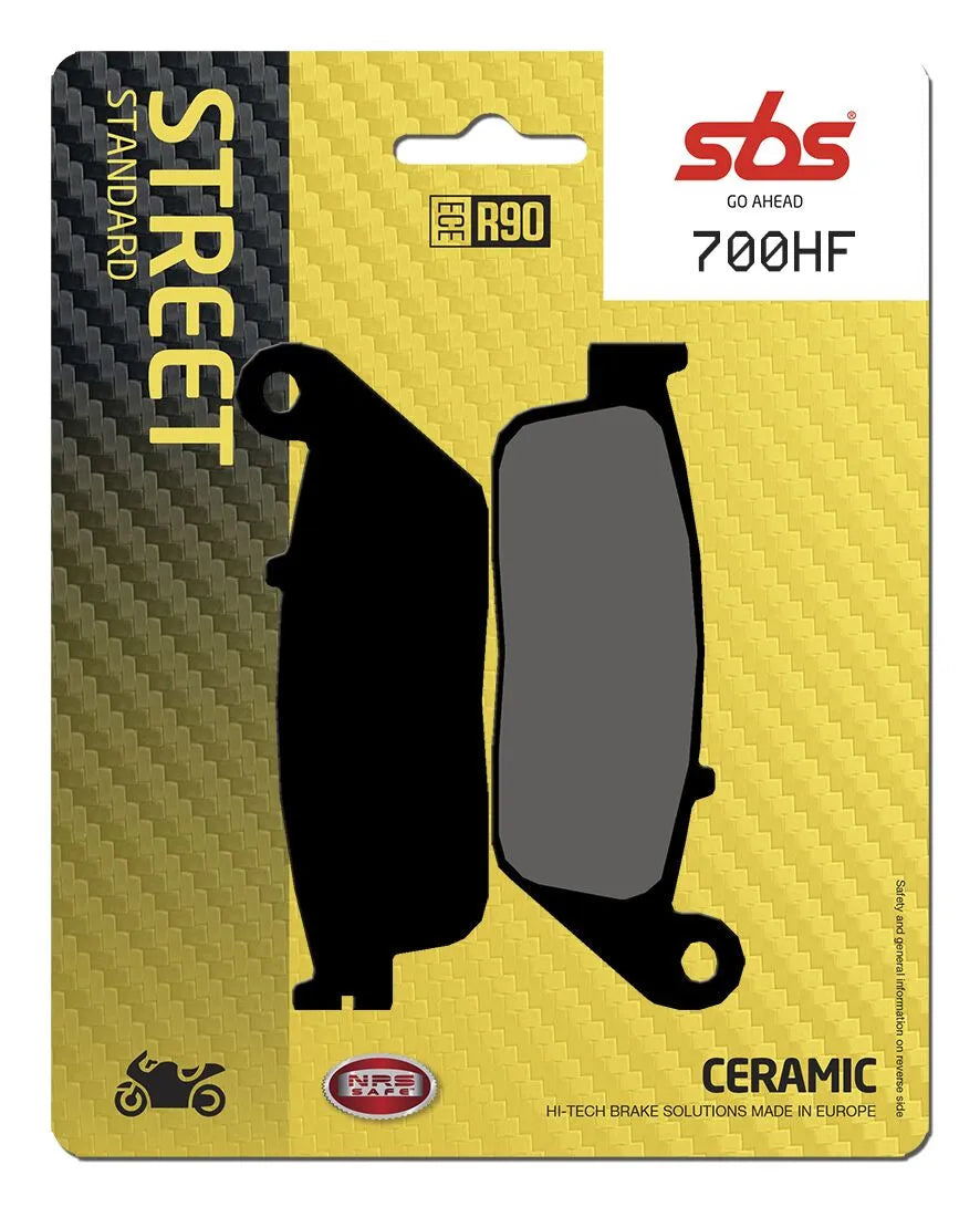 Sbs Hf Street Ceramic Brake Pads For Street Bikes