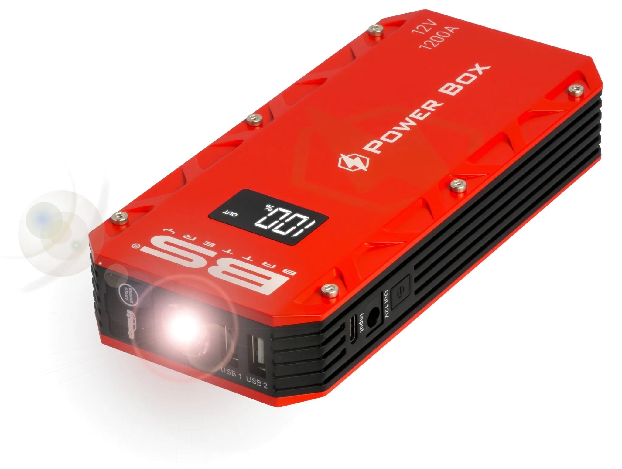 Bs Battery Power Box Pb-02 - 1200a Jump Starter