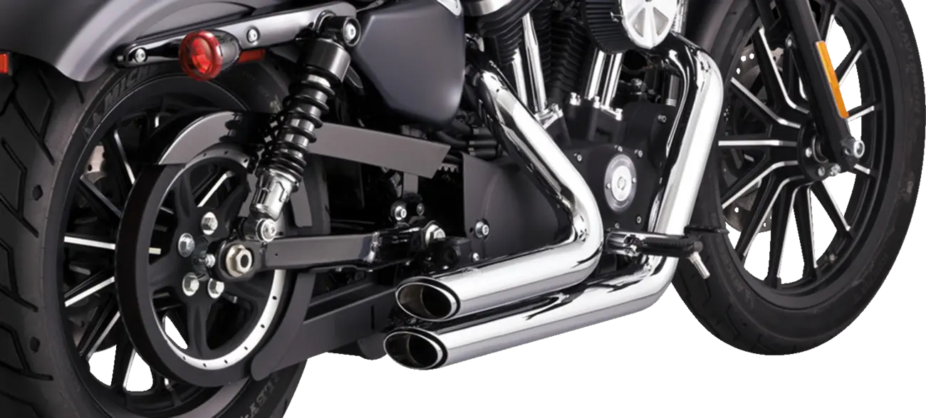 Vance & Hines Shortshots forskudt udstødningssystem